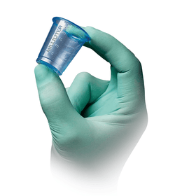 AMPri PP Medizinbecher 30 ml graduiert, verschiedene Farben