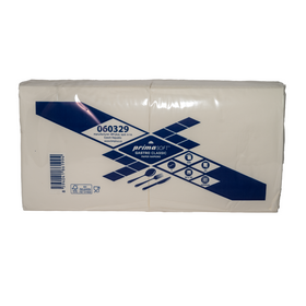 Servietten 1-lagig primaSoft classic, 3000 Servietten im Karton, 33 x 33 cm