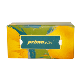 Primasoft Kosmetiktücher im Karton, 2400 Blätter, 2-lagig, Zellstoff
