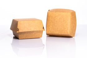 Hamburgerboxen aus Wellpappe