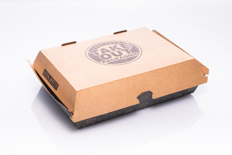 Lunchbox aus Wellpappe