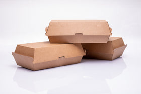 Lunchbox aus Wellpappe