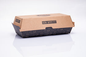 Lunchbox aus Wellpappe