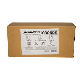 Primasoft Schaumseifenspender für Kartuschen, 1000 ml – Weiß