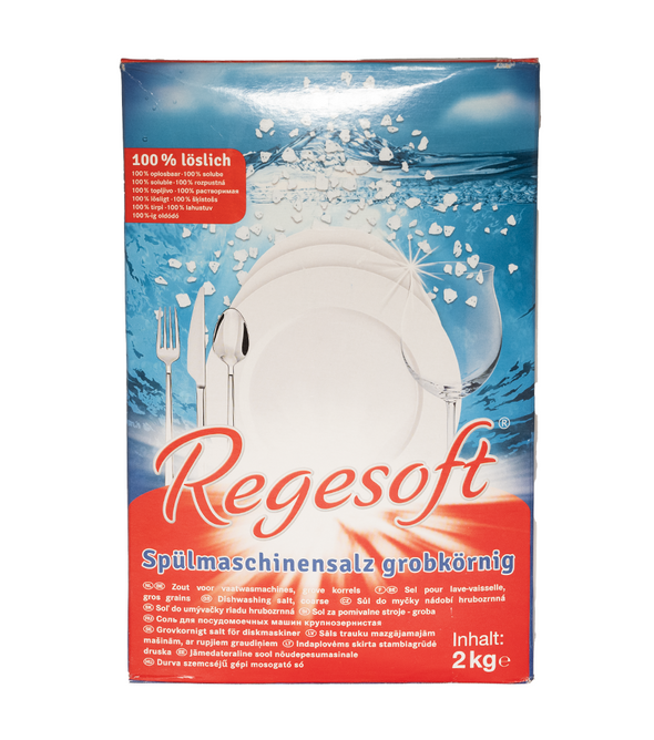 Regesoft Geschirrspül-Spezialsalz, grobkörnig – Box (2 kg)