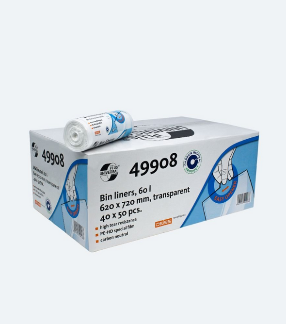 DEISS Universal Plus® Müllbeutel 60 Liter, 49908