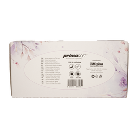 Primasoft Kosmetiktücher im Karton, 2400 Blätter, 2-lagig, Zellstoff