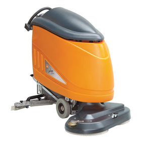 TASKI swingo 1850 BMS, Batteriebetriebene Scheuersaugmaschine für mittlere Flächen mit IntelliFlow, Radantrieb und innovativer W-förmiger Saugdüse sowie integriertem Ladegerät inkl. 4 Stück Batterie 6 V–180 Ah | Packung (1 Stück)