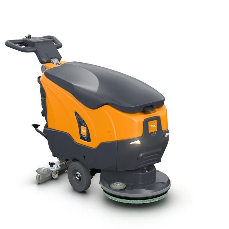 TASKI ULTIMAXX 900 SD43 P BMS 13A, Next-Gen Scheuersaugmaschine, antriebslos, 20L Tank und 43cm Einzelscheibe | Packung (1 Stück)