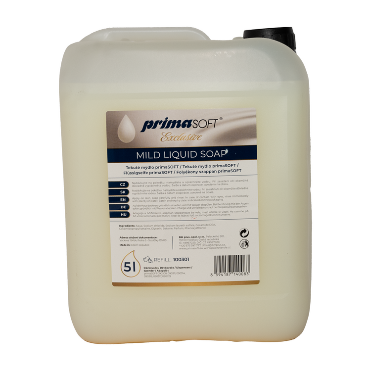 PrimaSoft Exklusive Schaumseife, Aloe Vera, 5 l