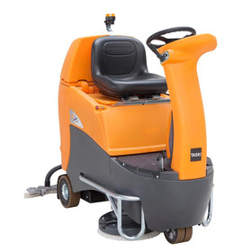 TASKI swingo 2500 Li 200 Ah, Kompakte, wirtschaftliche Aufsitzscheuersaugmaschine mit geschwindigkeitsabhängiger Dosierung und Lithium Technologie | Packung (1 Stück)