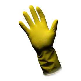 AMPri CLEAN-COMFORT Latex-Haushaltshandschuhe puderfrei, verschiedene Farben