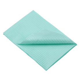 AMPri Dental Einweg Patientenservietten 33 x 45 cm, verschiedene Farben | Karton (4 Packungen)