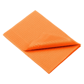 AMPri Dental Einweg Patientenservietten 33 x 45 cm, verschiedene Farben | Karton (4 Packungen)