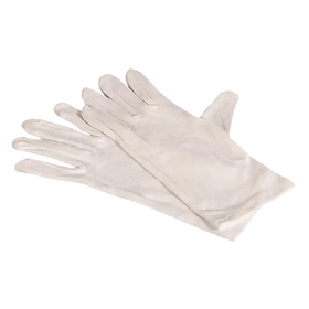 AMPri ECO-PLUS Unterziehhandschuhe Baumwolle puderfrei, weiß | Packung (12 Paare)
