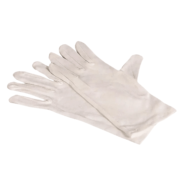 AMPri ECO-PLUS Unterziehhandschuhe Baumwolle puderfrei, weiß | Packung (12 Paare)