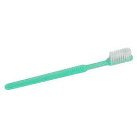AMPri MED-COMFORT Dental PS Einmal Zahnbürste mit Zahnpasta, verschiedene Farben | Box (100 Stück)