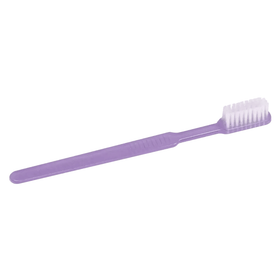 AMPri MED-COMFORT Dental PS Einmal Zahnbürste mit Zahnpasta, verschiedene Farben | Box (100 Stück)