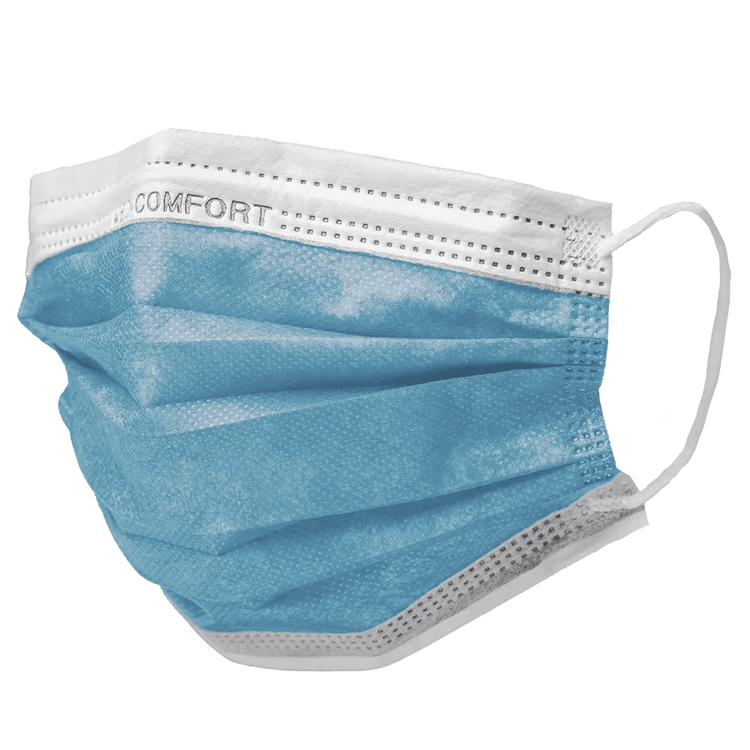 AMPri MED-COMFORT OP Maske Typ IIR, verschiedene Farben | Box (50 Stück)