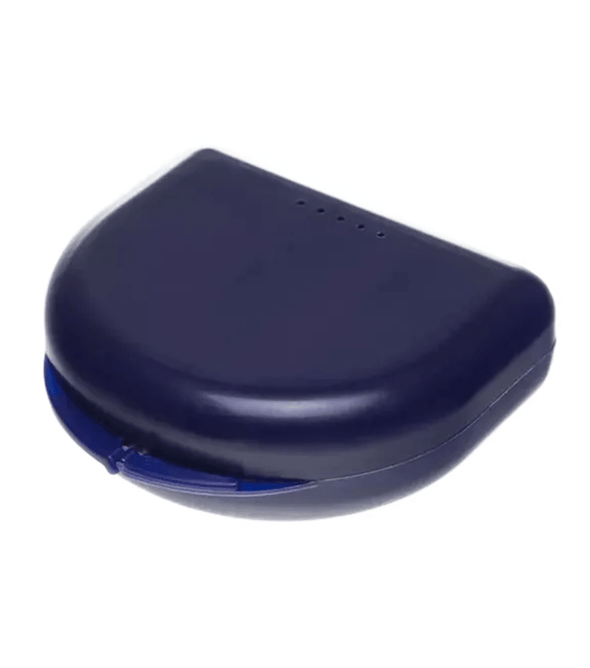 AMPri PP Dental Zahnschienendose für Erwachsene 65 x 58 x 20 cm, verschiedene Farben | Beutel (10 Stück)