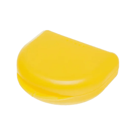 AMPri PP Dental Zahnschienendose für Erwachsene 65 x 58 x 20 cm, verschiedene Farben | Beutel (10 Stück)