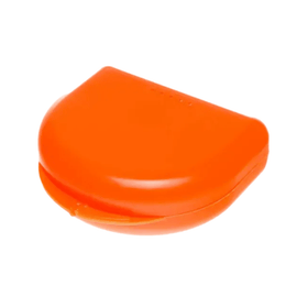 AMPri PP Dental Zahnschienendose für Erwachsene 65 x 58 x 20 cm, verschiedene Farben | Beutel (10 Stück)