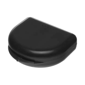 AMPri PP Dental Zahnschienendose für Erwachsene 65 x 58 x 20 cm, verschiedene Farben | Beutel (10 Stück)