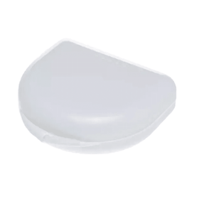 AMPri PP Dental Zahnschienendose für Erwachsene 65 x 58 x 20 cm, verschiedene Farben | Beutel (10 Stück)