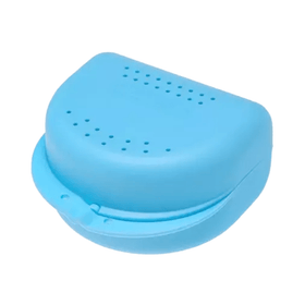 AMPri PP Dental Zahnspangenbox für Erwachsene 80x80x45 cm, verschiedene Farben | Beutel (10 Stück)