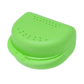 AMPri PP Dental Zahnspangenbox für Erwachsene 80x80x45 cm, verschiedene Farben | Beutel (10 Stück)