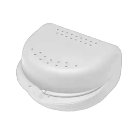 AMPri PP Dental Zahnspangenbox für Erwachsene 80x80x45 cm, verschiedene Farben | Beutel (10 Stück)