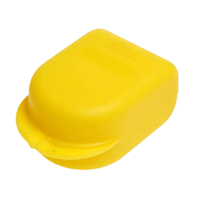 AMPri PP Dental Zahnspangenbox für Kinder 90 x 60 x 45 cm, verschiedene Farben | Beutel (14 Stück)