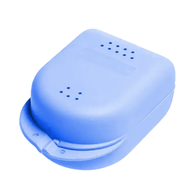 AMPri PP Dental Zahnspangenbox für Kinder 90 x 60 x 45 cm, verschiedene Farben | Beutel (14 Stück)