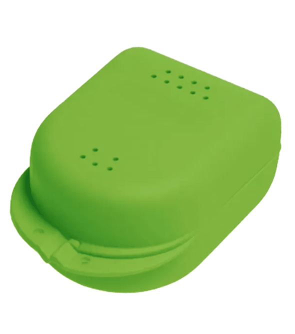AMPri PP Dental Zahnspangenbox für Kinder 90 x 60 x 45 cm, verschiedene Farben | Beutel (14 Stück)
