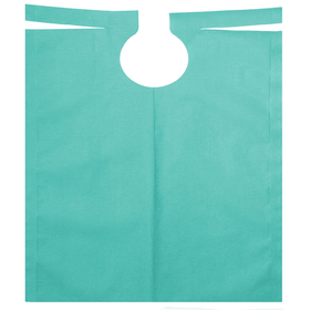 AMPri Patientenumhang mit PE Beschichtung 500 x 600 mm, verschiedene Farben | Rolle (80 Stück)