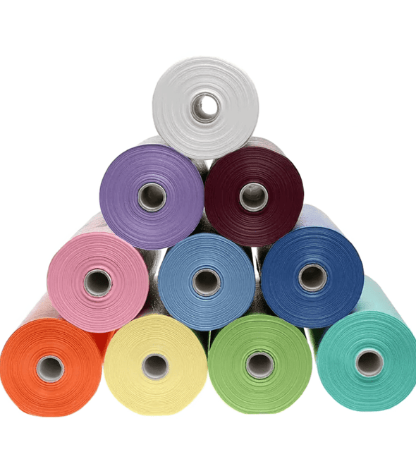 AMPri Patientenumhang mit PE Beschichtung 500 x 600 mm, verschiedene Farben | Rolle (80 Stück)