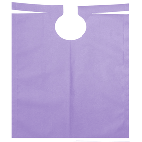 AMPri Patientenumhang mit PE Beschichtung 500 x 600 mm, verschiedene Farben | Rolle (80 Stück)