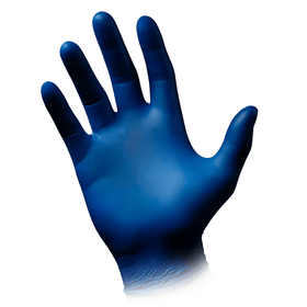 AMPri STYLE BLUEBERRY Nitrilhandschuhe puderfrei by MED-COMFORT, Dunkelblau