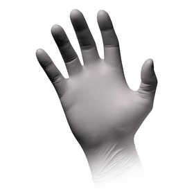 AMPri STYLE PLATINUM Nitrilhandschuhe puderfrei by MED-COMFORT, Silbergrau