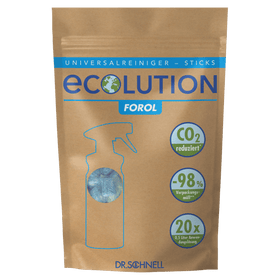 Dr. Schnell ECOLUTION FOROL STICKS, pulverförmiger Universalreiniger in Beuteln  | Beutel (60 g)