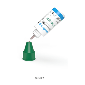 Alphacheck CareSens PRO Kontrolllösung L+H | Packung (2 Fläschchen)
