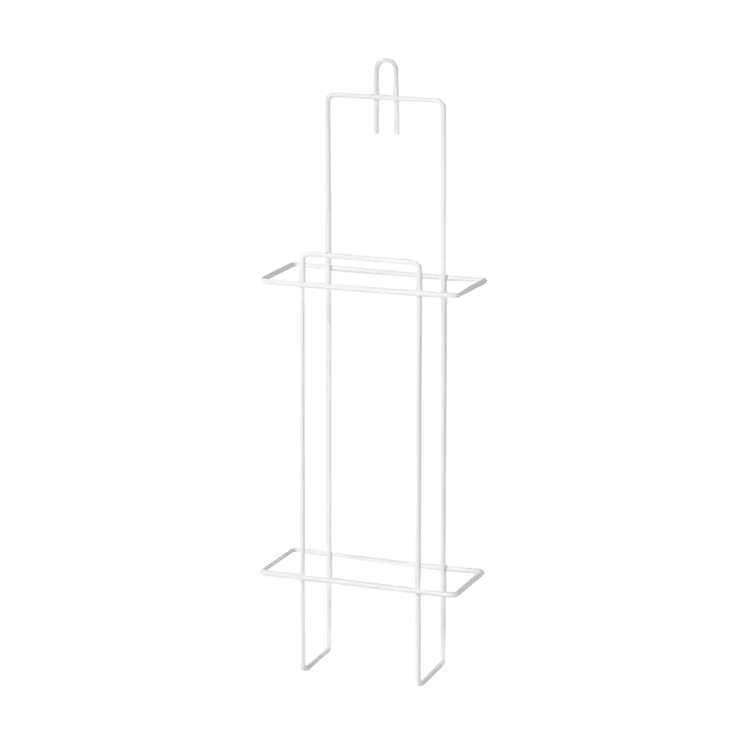 AMPri TOP-COMFORT Halter für Hygienebeutel 130 x 380 x 55 cm weiß Draht | Packung (1 Stück)