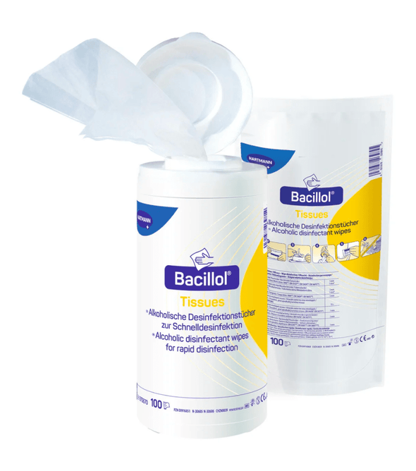 BODE Bacillol® AF Tissues Alkoholische Desinfektionstücher | Packung (80 Tücher)