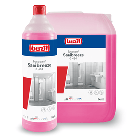 Buzil Bucasan® Sanibreeze G 454 Sanitärunterhaltsreiniger auf Zitronensäurebasis mit Geruchsblocker