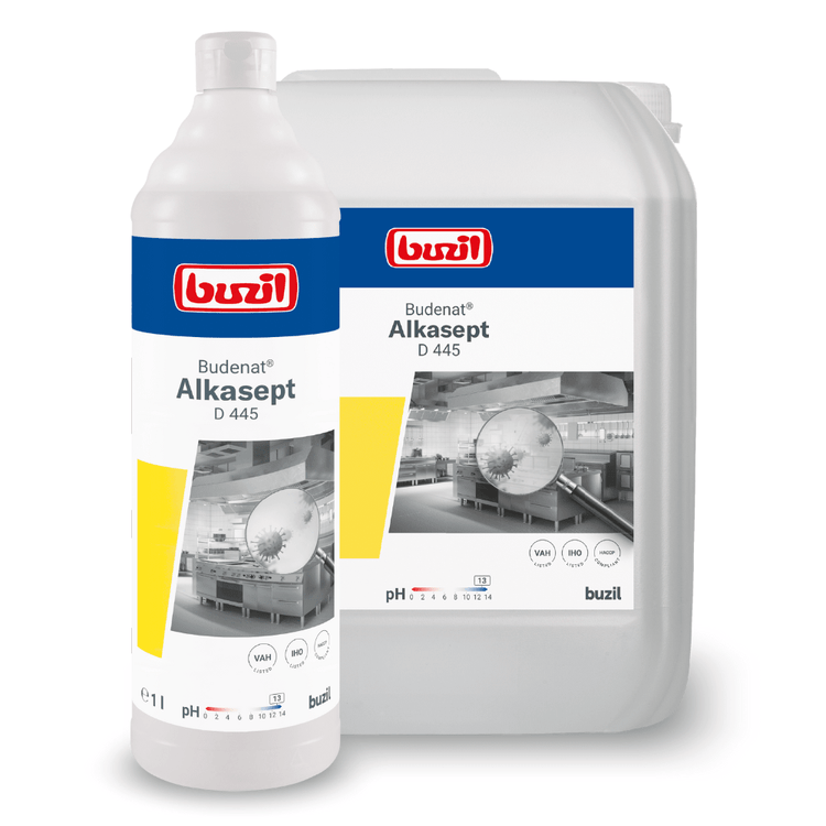Buzil Budenat® Alkasept D 445 Hochalkalischer Desinfektionsreiniger