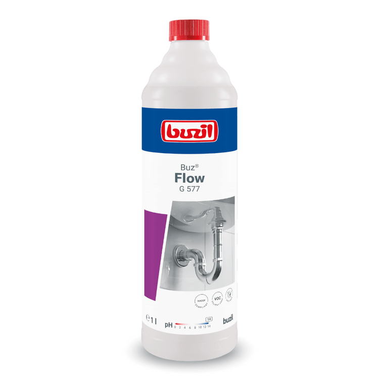Buzil Buz® Flow G 577 Flüssiger Rohrreiniger | Flasche (1 l)