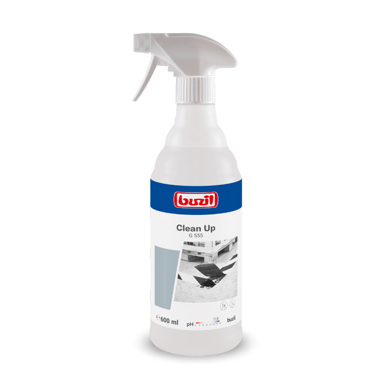 Buzil Clean Up G 555 Gebrauchsfertiger Spezial-Fleckenentferner | Flasche (600 ml)