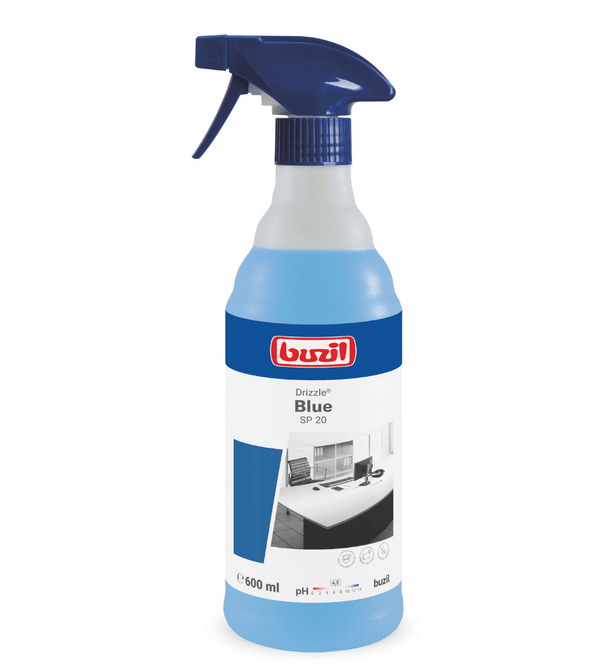 Buzil Drizzle® Blue SP 20 Gebrauchsfertiger Oberflächenreiniger mit Geruchsblocker