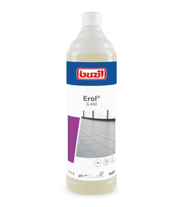 Buzil Erol® G 490 Alkalischer Intensivreiniger für Feinsteinzeugfliesen