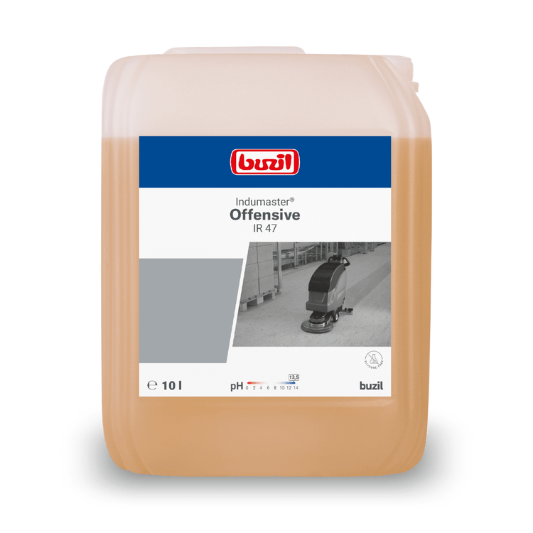Buzil Indumaster® Offensive IR 47 Hochalkalischer Intensiv-Industriereiniger | Kanister (10 l)